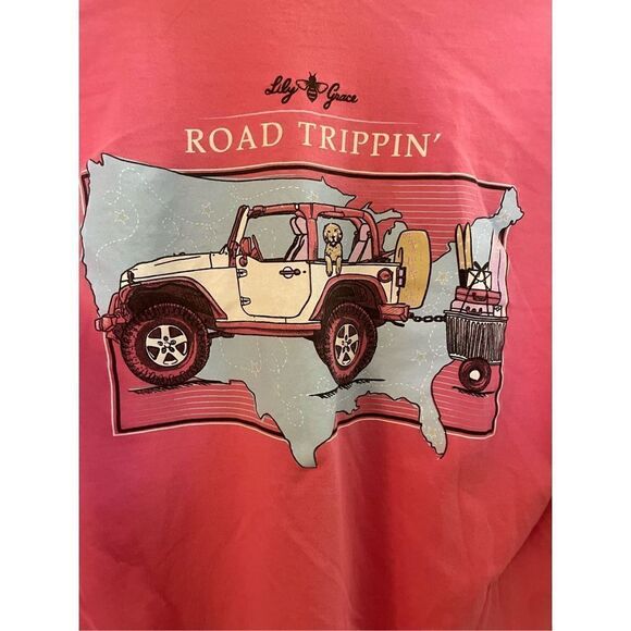 New Lily Grace Long Sleeve 100% Cotton Shirt Size Small - Picture 2 of 5